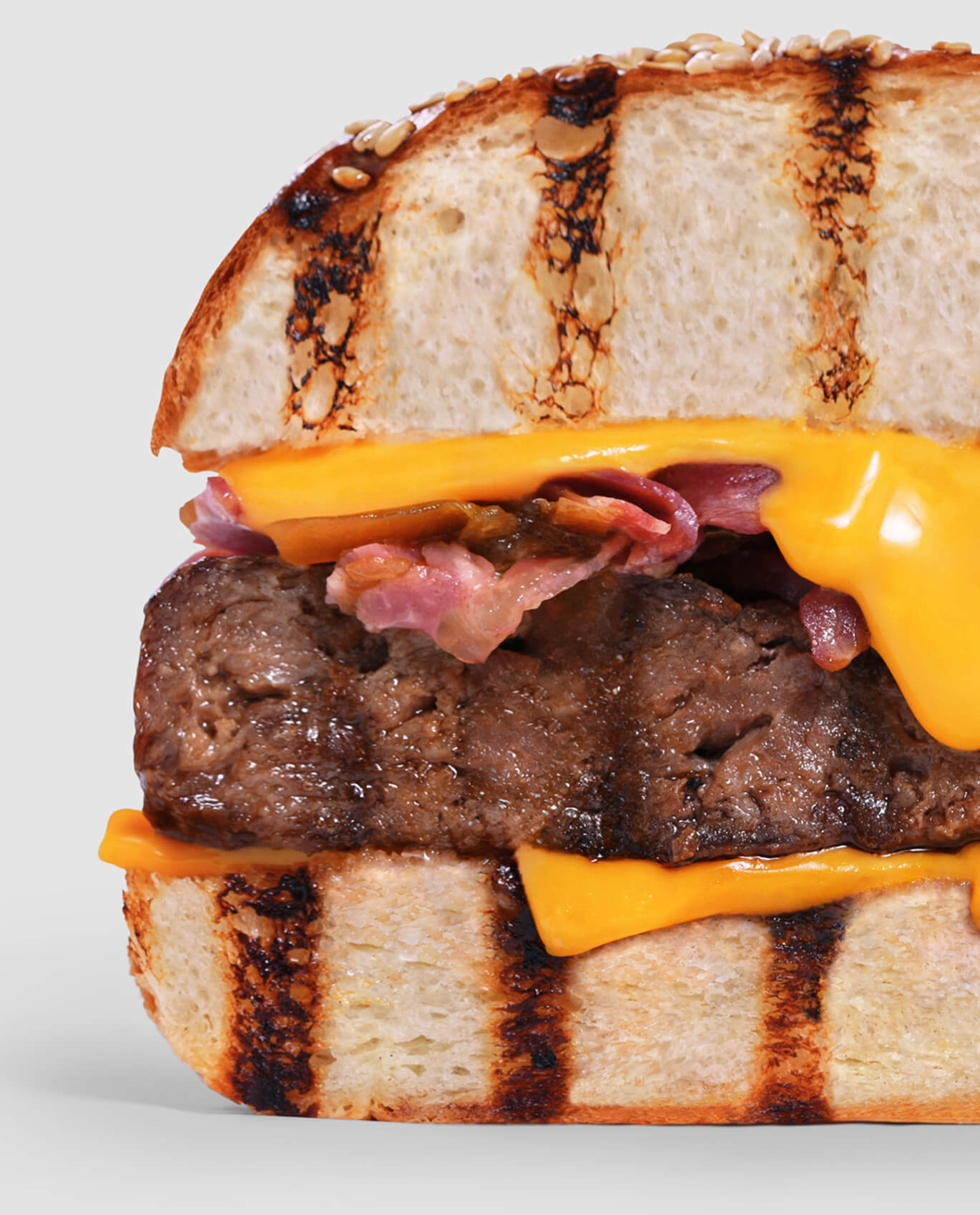 Burger yakın çekim